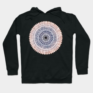 Blue mandala scrub Hoodie